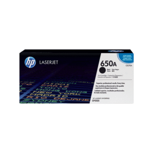 HP 650A Black Toner Cartridge
