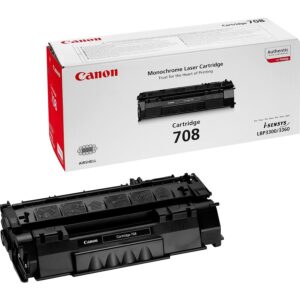 Genuine Canon 708 Black Toner Cartridge - 0266B002 (Original)