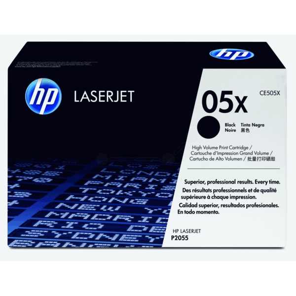 HP 05X Black High Capacity Toner Cartridge (Original) - CE505X