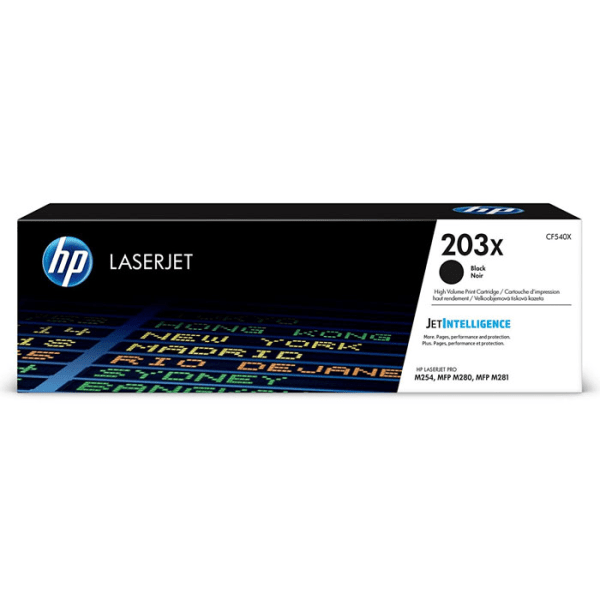 HP 203X Black High Capacity Toner Cartridge