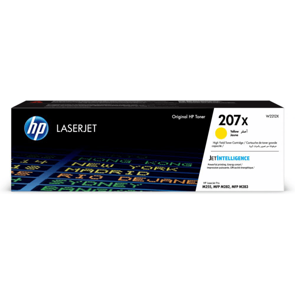 HP 207X Yellow High Capacity Toner Cartridge