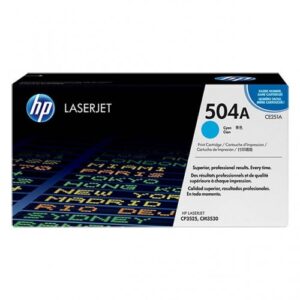 HP 504A Cyan Toner Cartridge