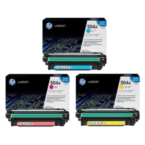 HP 504A Original Colour Toner Cartridge Pack (CE251/ CE253/ CE252)