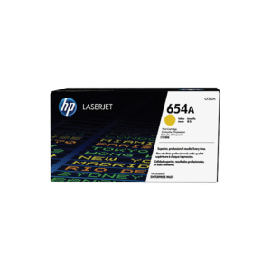 HP 654A Yellow Toner Cartridge