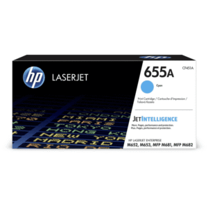 HP 655A Cyan Toner Cartridge (Original) - CF451A