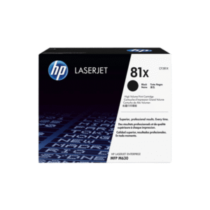 HP 81X Black High Capacity Toner Cartridge