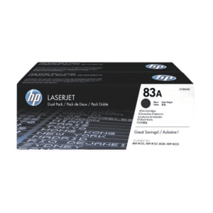 Original HP 83A Black Toner Cartridge Twin Pack - CF283AD