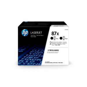 HP 87X (CF287XD) Original High Capacity Black Toner Cartridge Twin Pack 