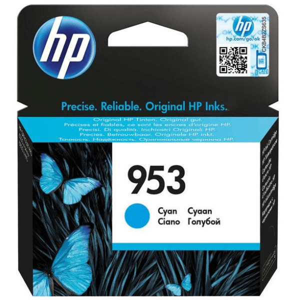 HP 953 (F6U12AE) Cyan Ink Cartridge