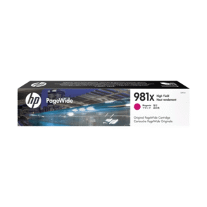 HP 981X Magenta High Capacity Pagewide Ink Cartridge (Original)