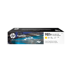 HP 981Y Yellow Extra High Capacity Pagewide Ink Cartridge (Original)