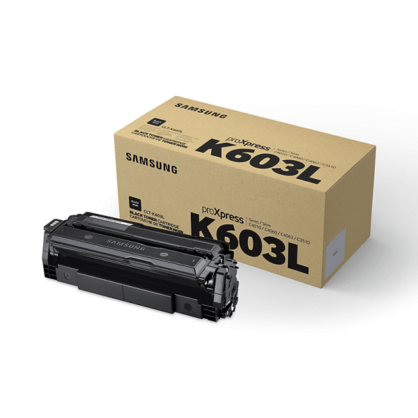Samsung CLT-K603L (SU214A) Black High Capacity Toner Cartridge