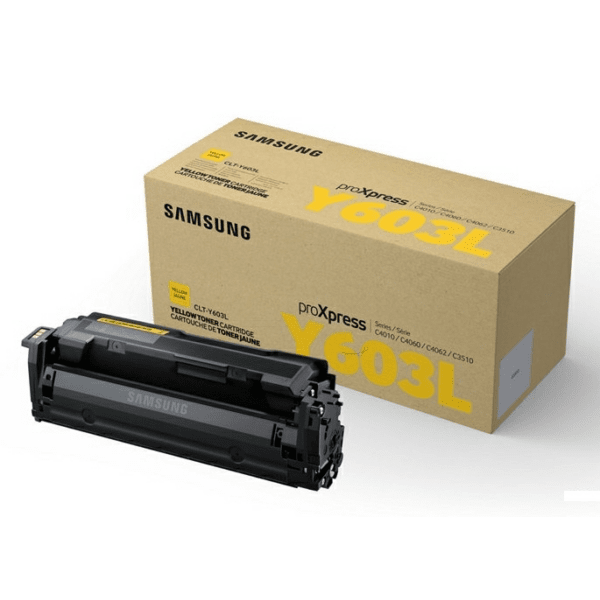 Samsung CLT-Y603L Yellow High Capacity Toner Cartridge