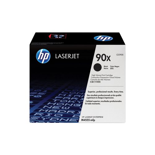 Genuine HP 90X Black LaserJet Toner Cartridge (CE390X)