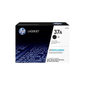HP 37A Black LaserJet Toner Cartridge (CF237A)
