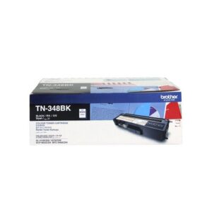Genuine Brother TN-348BK Black Toner Cartridge