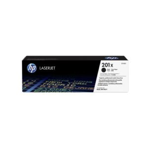 Genuine HP 201X High Yield Black LaserJet Toner Cartridge (CF400X)