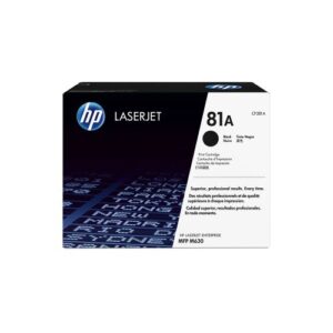 Genuine HP 81A Black LaserJet Toner Cartridge (CF281A)