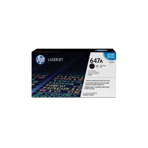 Genuine HP 647A Black LaserJet Toner Cartridge (CE260A)