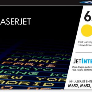 HP 655A Yellow Toner Cartridge